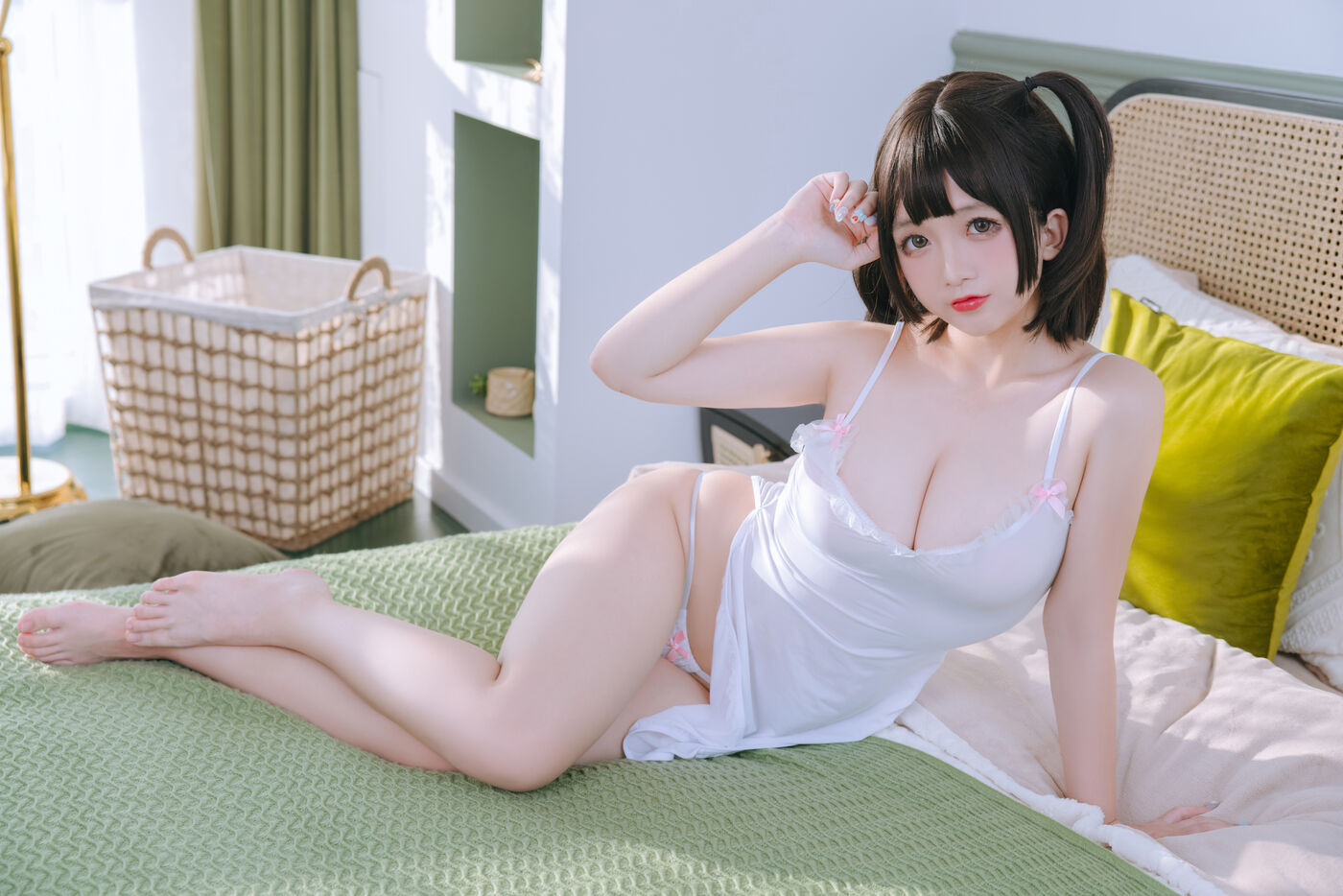 日奈娇 NO.043 湿身小白裙[70P]插图7